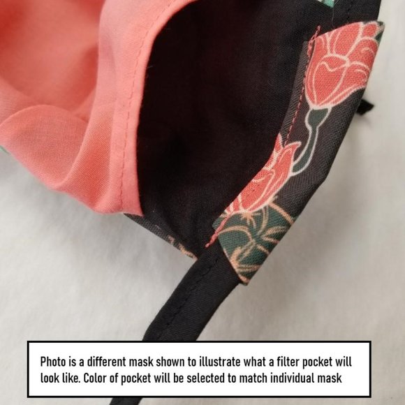 Harry Potter Christmas Fair Isle Fitted Face Mask - Picture 7 of 9